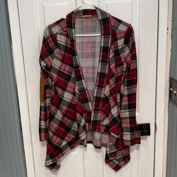 Sweaters - Flannel cardigan